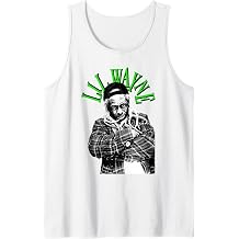 Lil Wayne Green Photo Tank Top