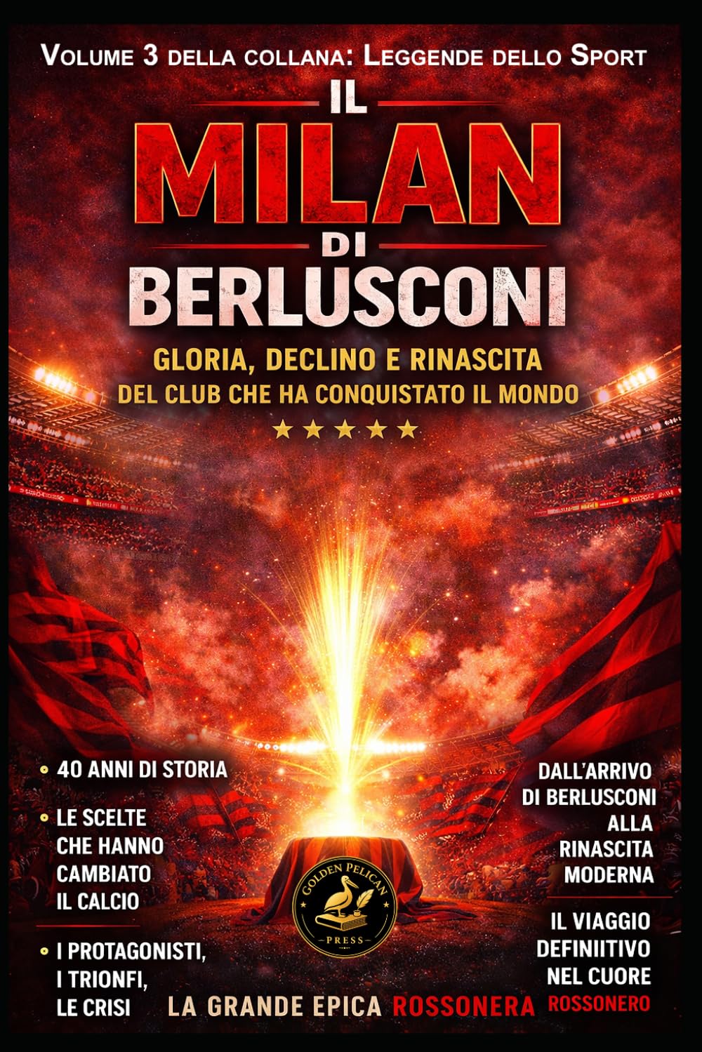 IL MILAN DI BERLUSCONI: Gloria, Declino e Rinascita del Club che ha conquistato il Mondo (LEGGENDE DELLO SPORT)