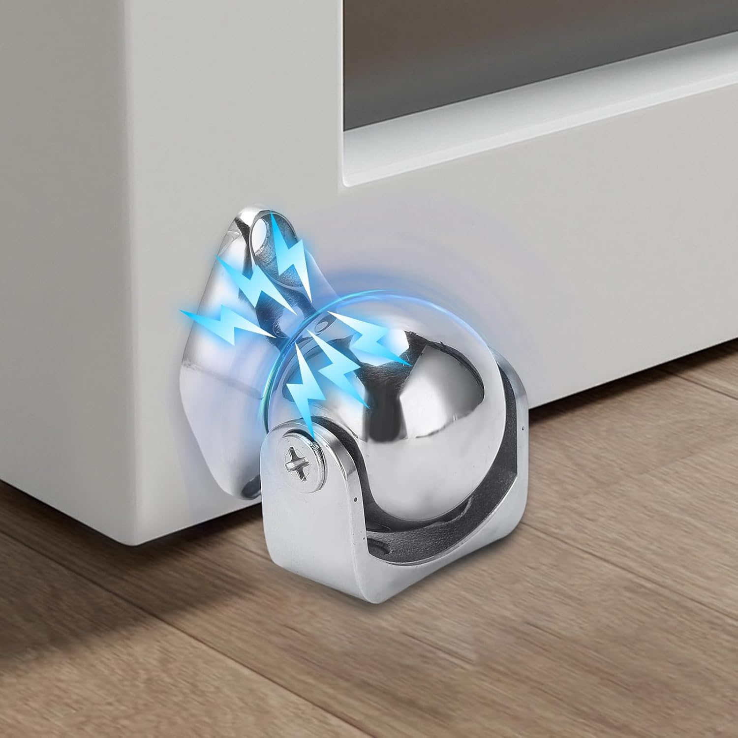 Magnetic Door Stopper 316 Stainless Steel Magnetic Door Stop Catch Holder Adjustable Metal Magnetic Door Holder for Boats Marine Bedroom Door