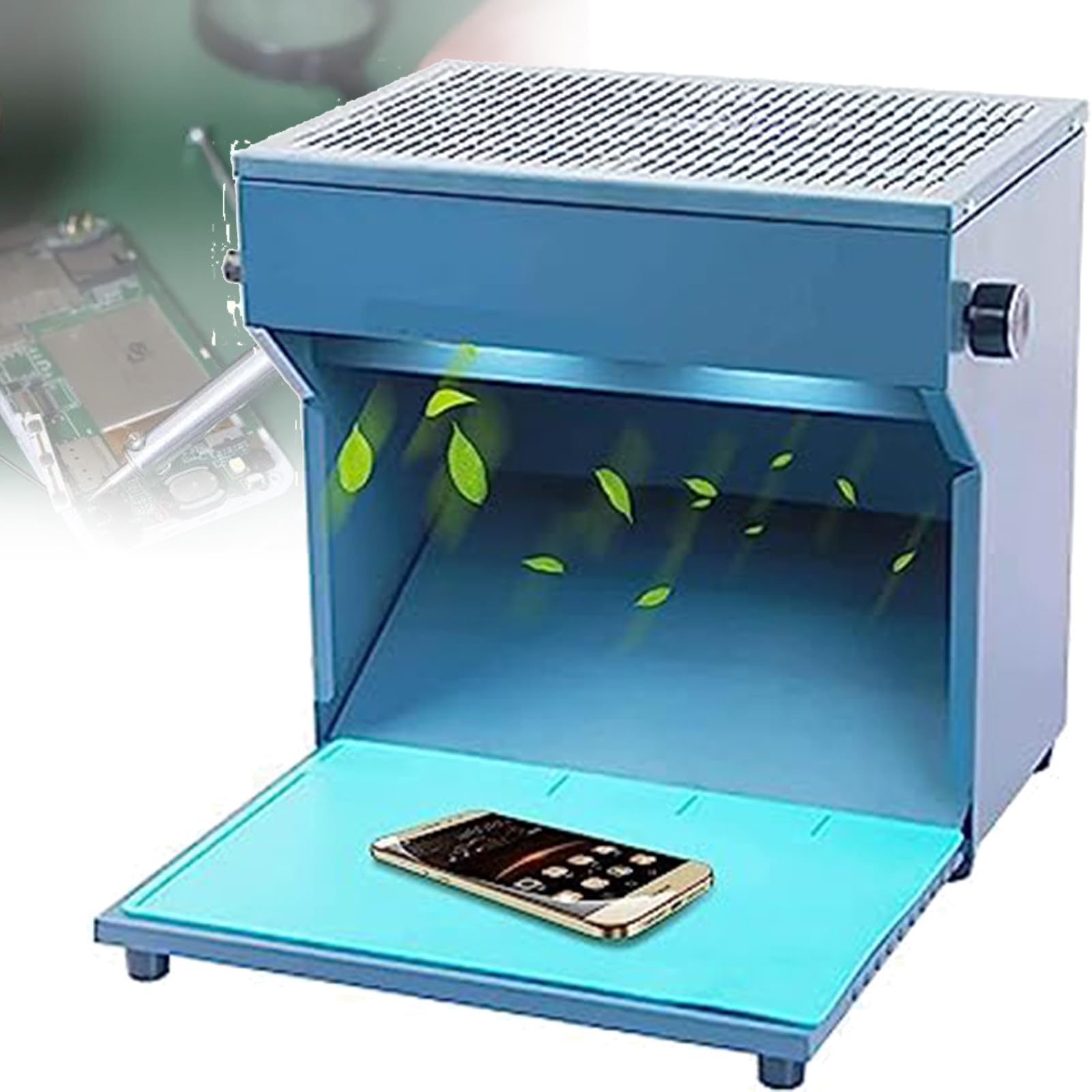 Laminar Flow Cabinet Vertical Laminar Flow Hood,Air Flow Clean Bench Workstation Table,For Cell Phone Lcd Screen Repair/Workshop/Lab/Facility