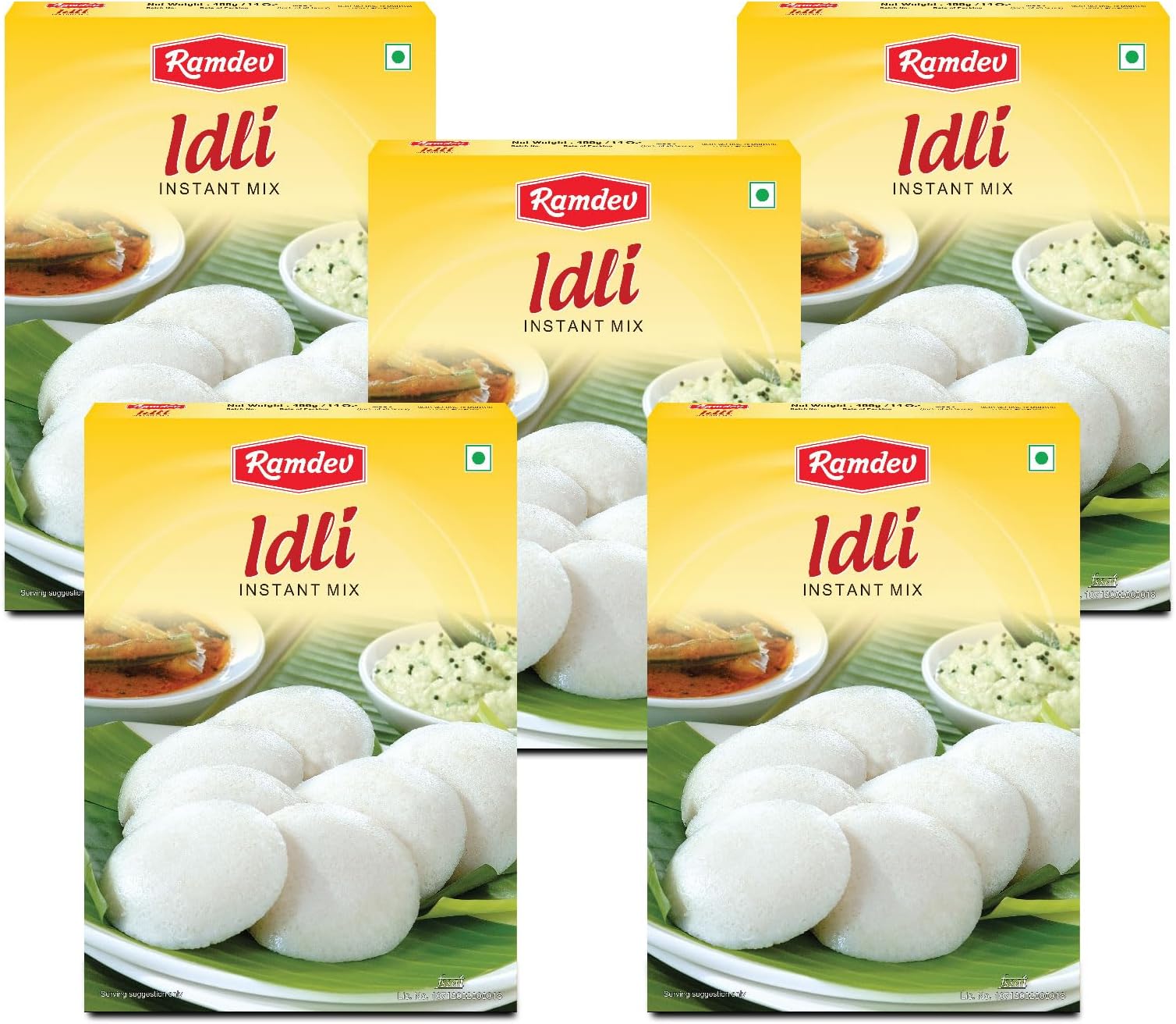 Masala Idli Instant Mix 400 G Flour - Pack of 5
