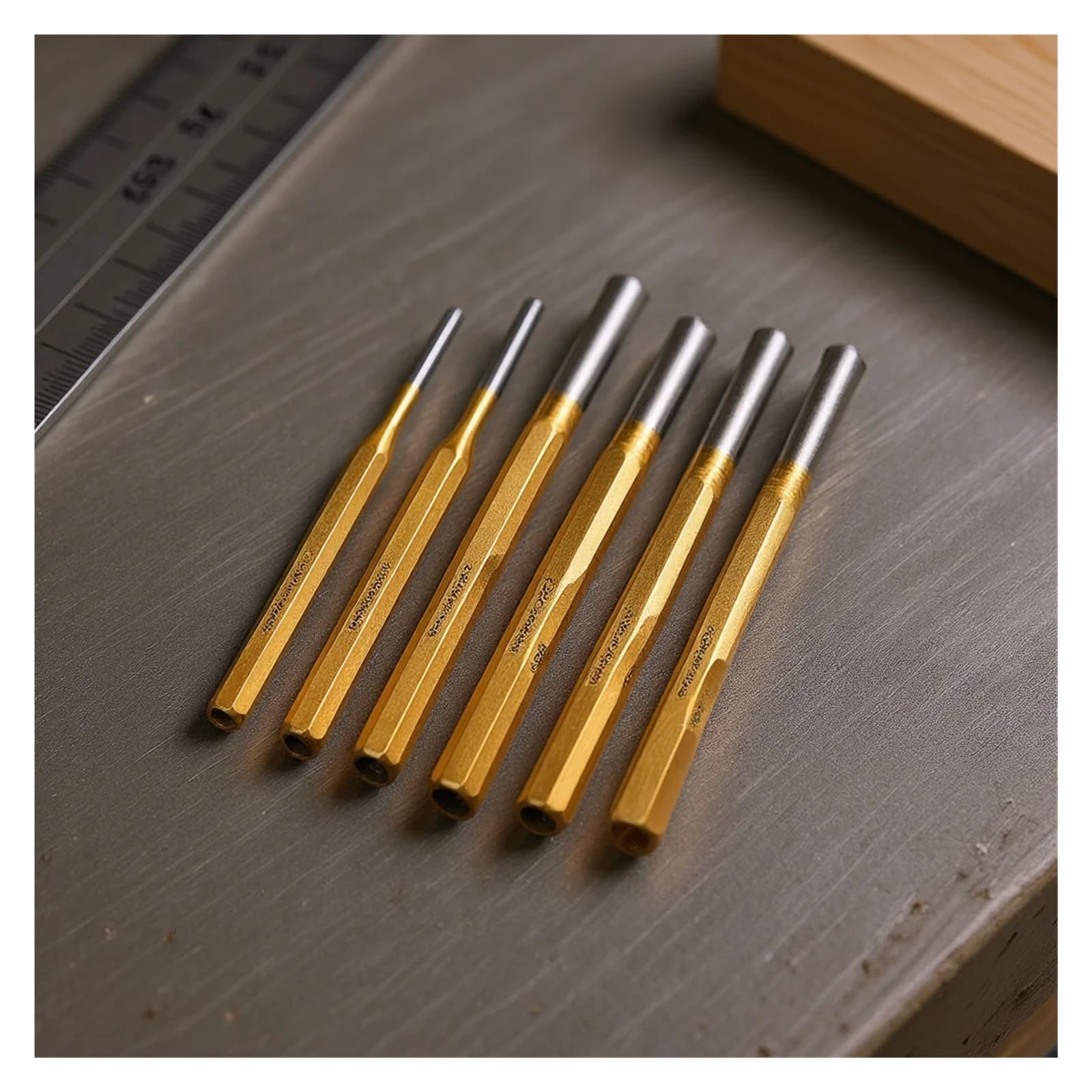Cylindryczny dziurkacz wałek do usuwania narzędzi Heavy Duty dłuta stożkowe stemple 2-10mm narzędzia naprawy zegarków ręcznych(4mm)