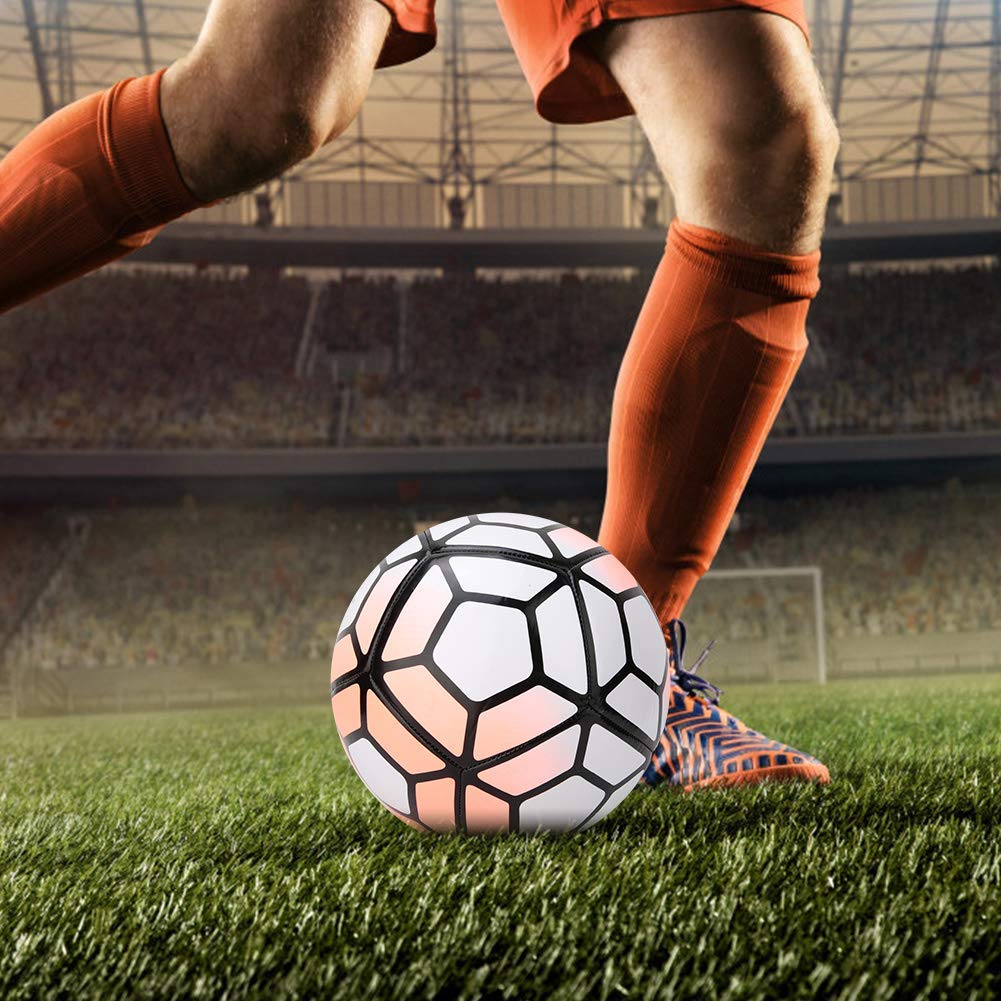 Tyenaza Pallone da Calcio, Pallone da Calcio Misura 5 Ufficiale da Allenamento per Adulti e Giovani Pallone da Calcio Futsal