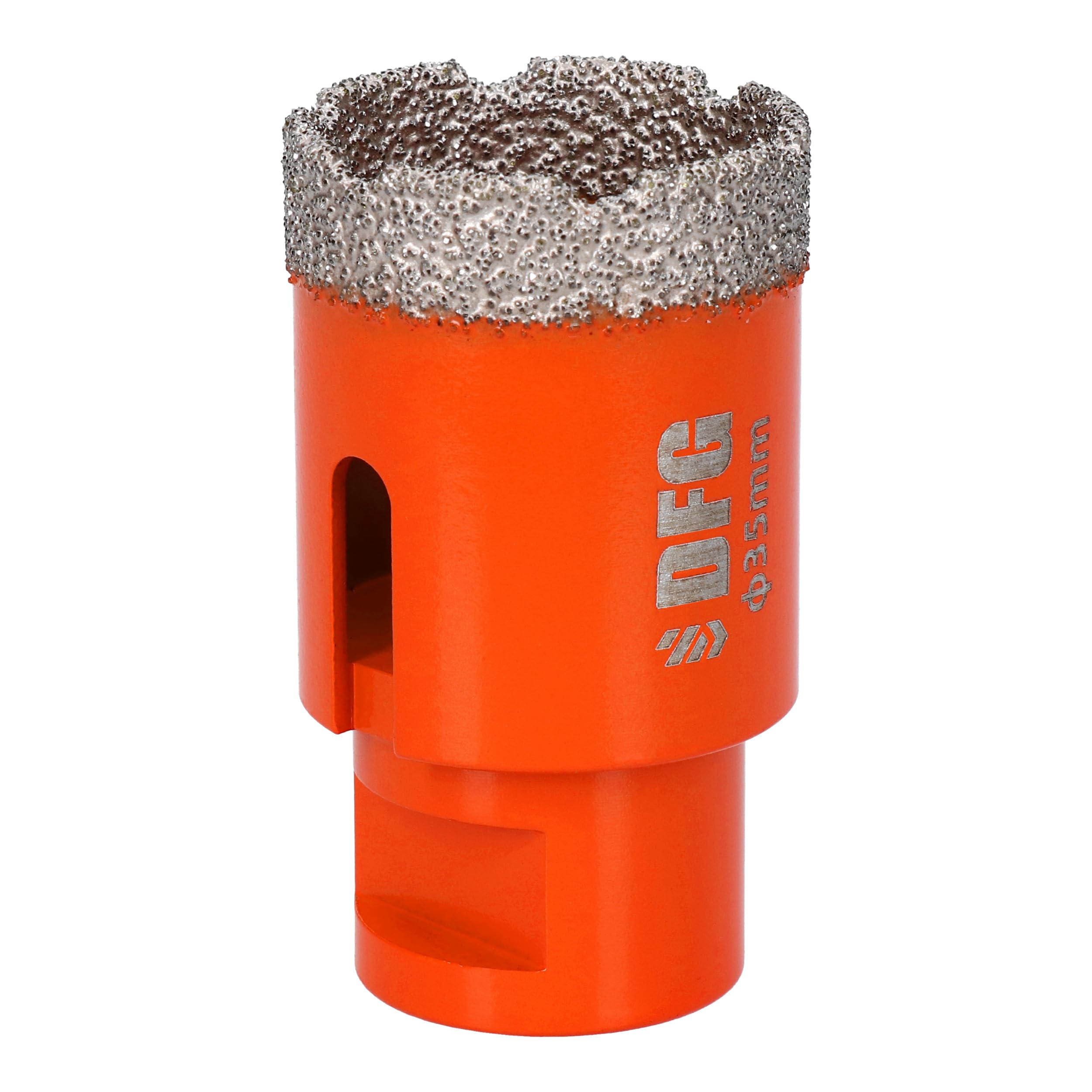 Zestaw 11 otwornic diamentowych 6-68 mm do szkła, gresu i płytek ceramicznych, mocowanie M14, wiercenie na sucho + adapter