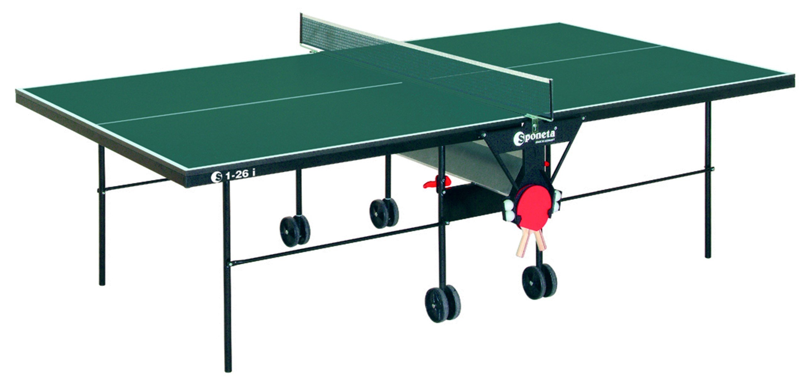 Sponeta - tavolo da tennis tavolo, a piastre, Sport Line S1 – 2i, S 1-26i, verde