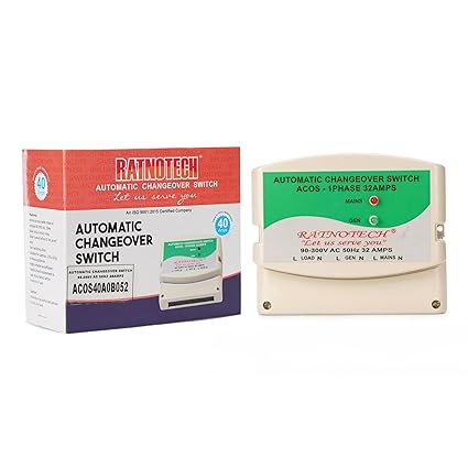 Ratnotech Automatic Changeover Switch Circuit Breaker(32Amps)