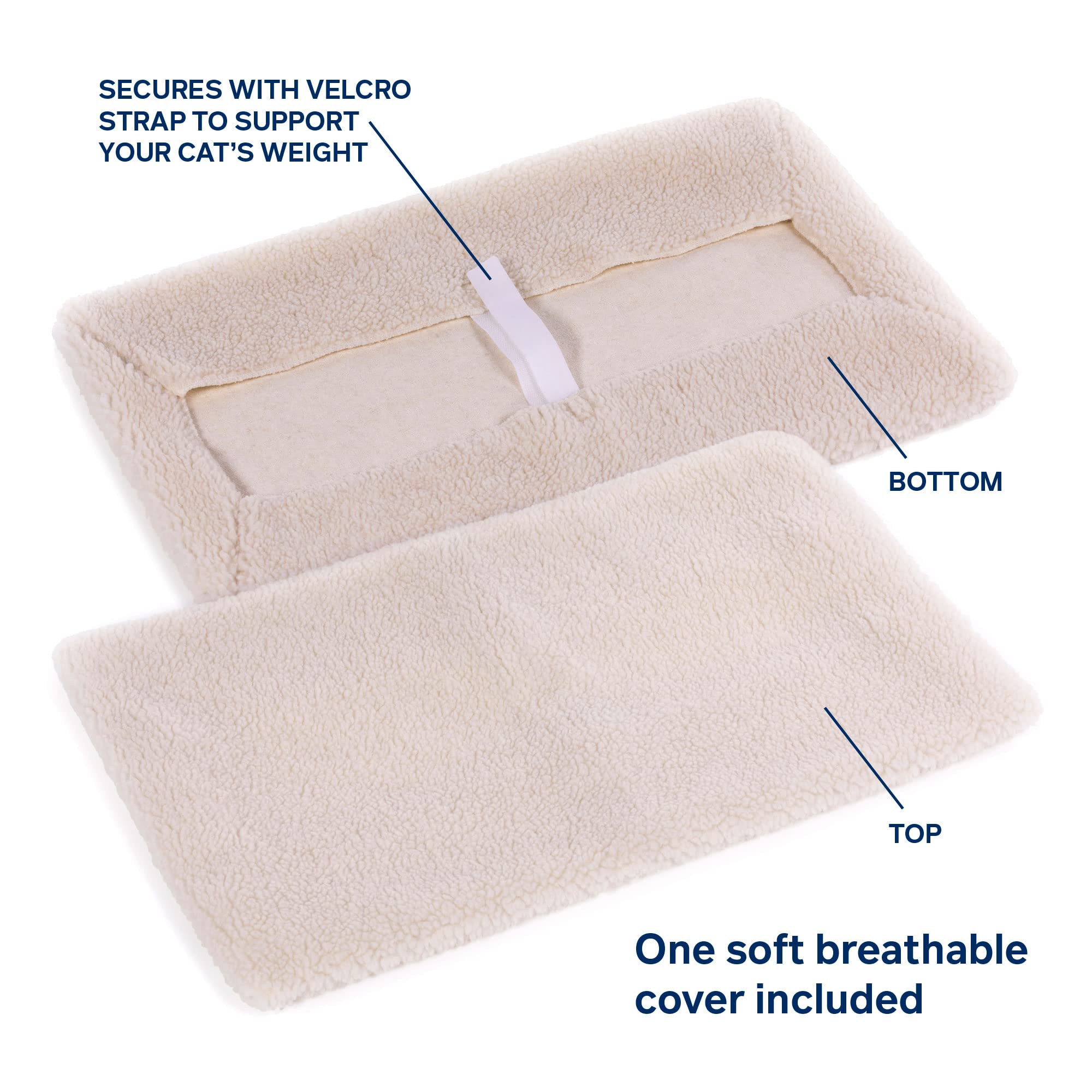 Prevue Pet Products TabbyNapper Perchoir de lit pour Chat Facile à Monter pour fenêtre, Aucun Outil nécessaire