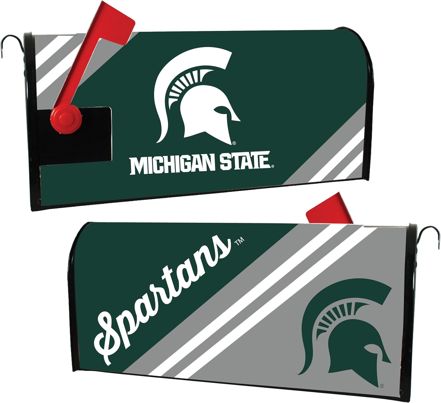 Michigan State Spartans Magnetic Mailbox Cover - Officially Licensed Collegiate Product (Standard)