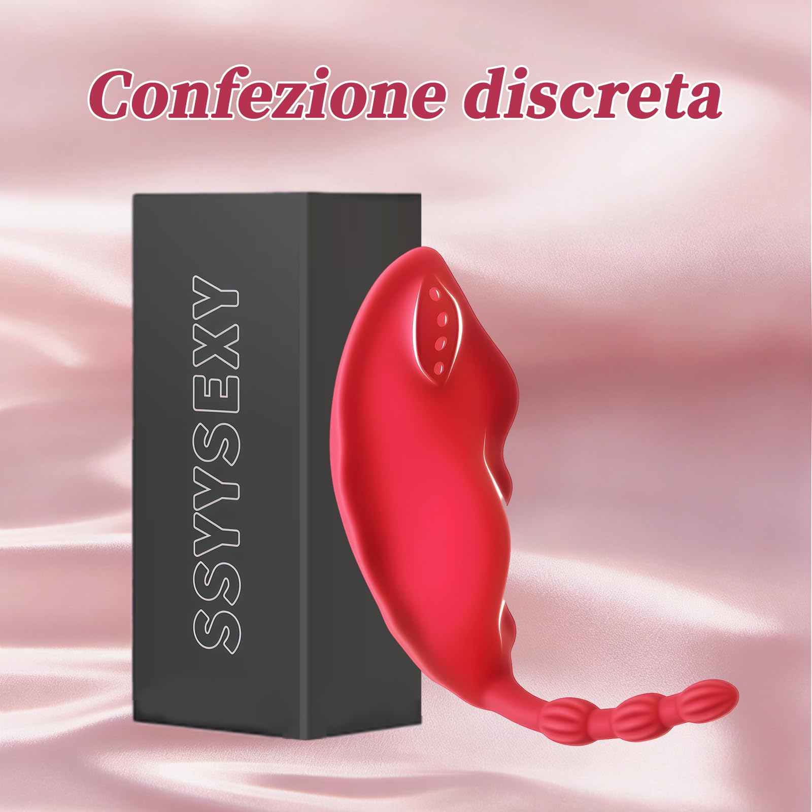 Vibratoreper Donna Professionale Wireless Stimolatore per Clitoride Ovetto Vibrante Vibratori G-Spot Plug Anale Vibratore Clitoride Mutandine Vibranti con APP Telecomando 9 Impostazioni di Vibrazione