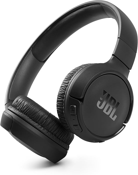 JBL TUNE 510BT – Casque supra-auriculaire sans fil – Equipé de la technologie Bluetooth – Connection multi-points – Léger, confortable et pliable – Jusqu’à 40 hrs d’écoute – Noir