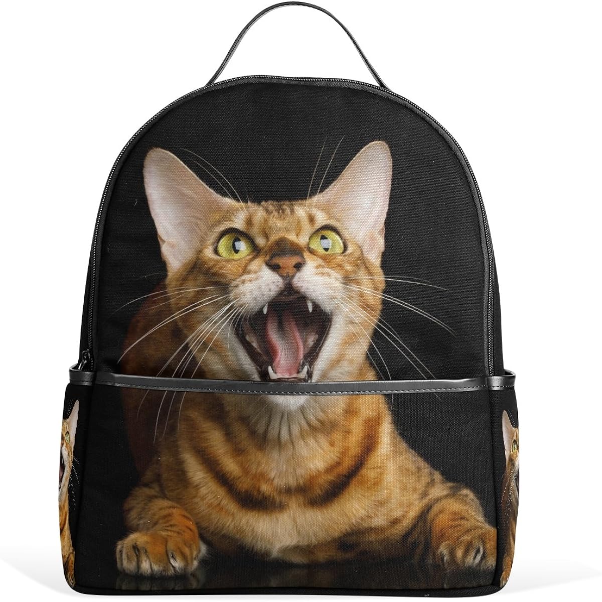 cat backpack and lunchbox