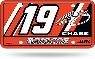 Rico Industries NASCAR Racing Metal Keychain - Beverage Bottle Opener With Key Ring - Pocket Size
