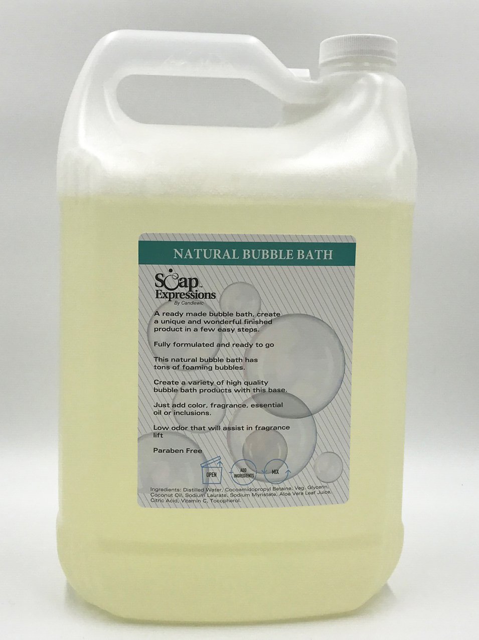 1 Gallon Natural Bubble Bath