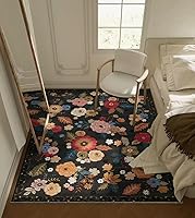 Vista 11 de Alfombras de Área 8x10 Lavables: Alfombra Grande para Sala de Estar Resistente a Manchas Desgastada Vintage Boho Alfombra Antideslizante de Pelo