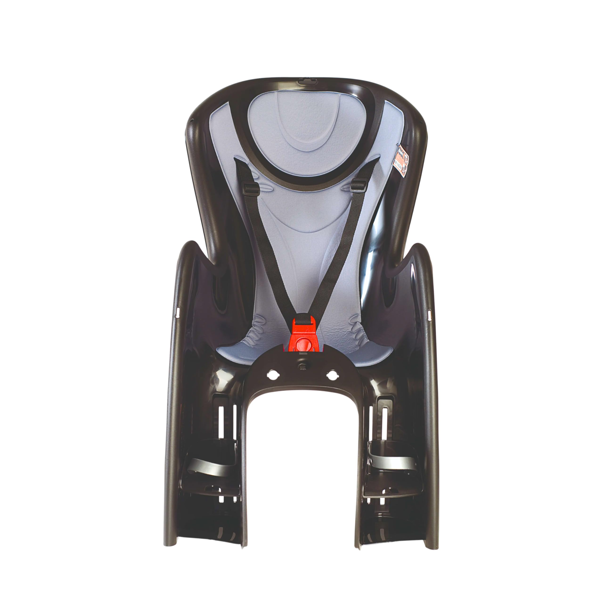 sedili retro per biciclette per bambini in materiale antiscivolo nero max 22 kg
