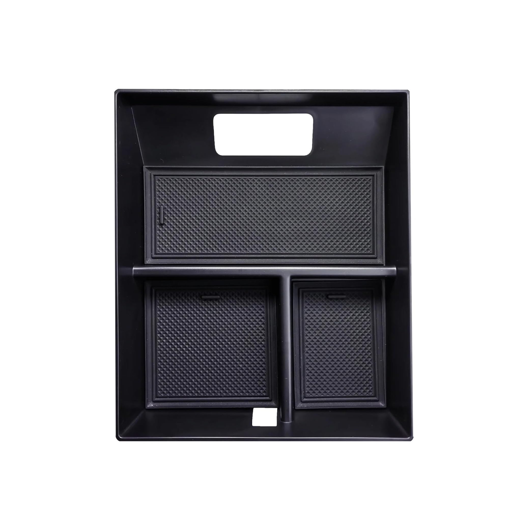 CLCPTPOGMA Centre Console Storage Box For Lixiang L9 L8 Car Armrest Storage Box Styling Center Console Organizer Container Coin Tray Suede Mat Interior (F)