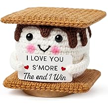 SUCHAGIFT Couple Gifts - Anniversary, Birthday, Valentines Day Gifts for Him, Her, Boyfriend, Girlfriend, Wife, Husband - Love Emotional Inspirational Positive Support S'More Crochet