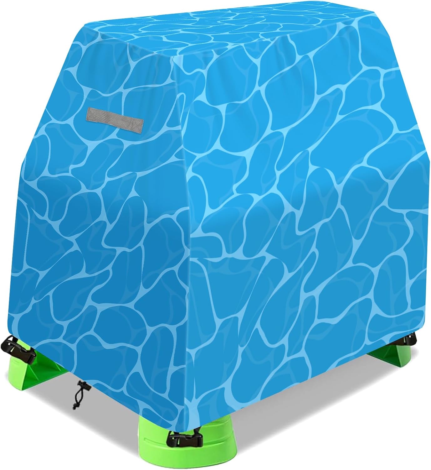 Kids Water Table Cover Fit Step 2 Rain Showers Splash Pond Water Table, Under the Sea Toys Cover Waterproof Dust Proof Outdoor Toys for Toddlers 1-3