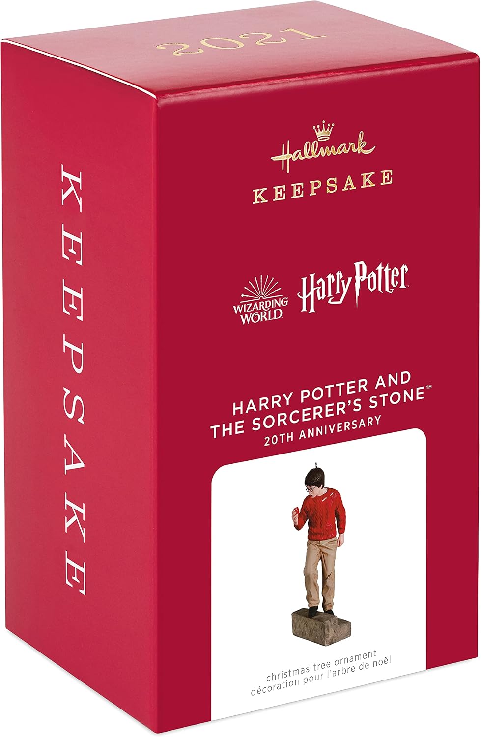 Hallmark Keepsake Christmas Ornament 2021, Harry Potter and The Sorcerer's Stone 20th Anniversary image 3