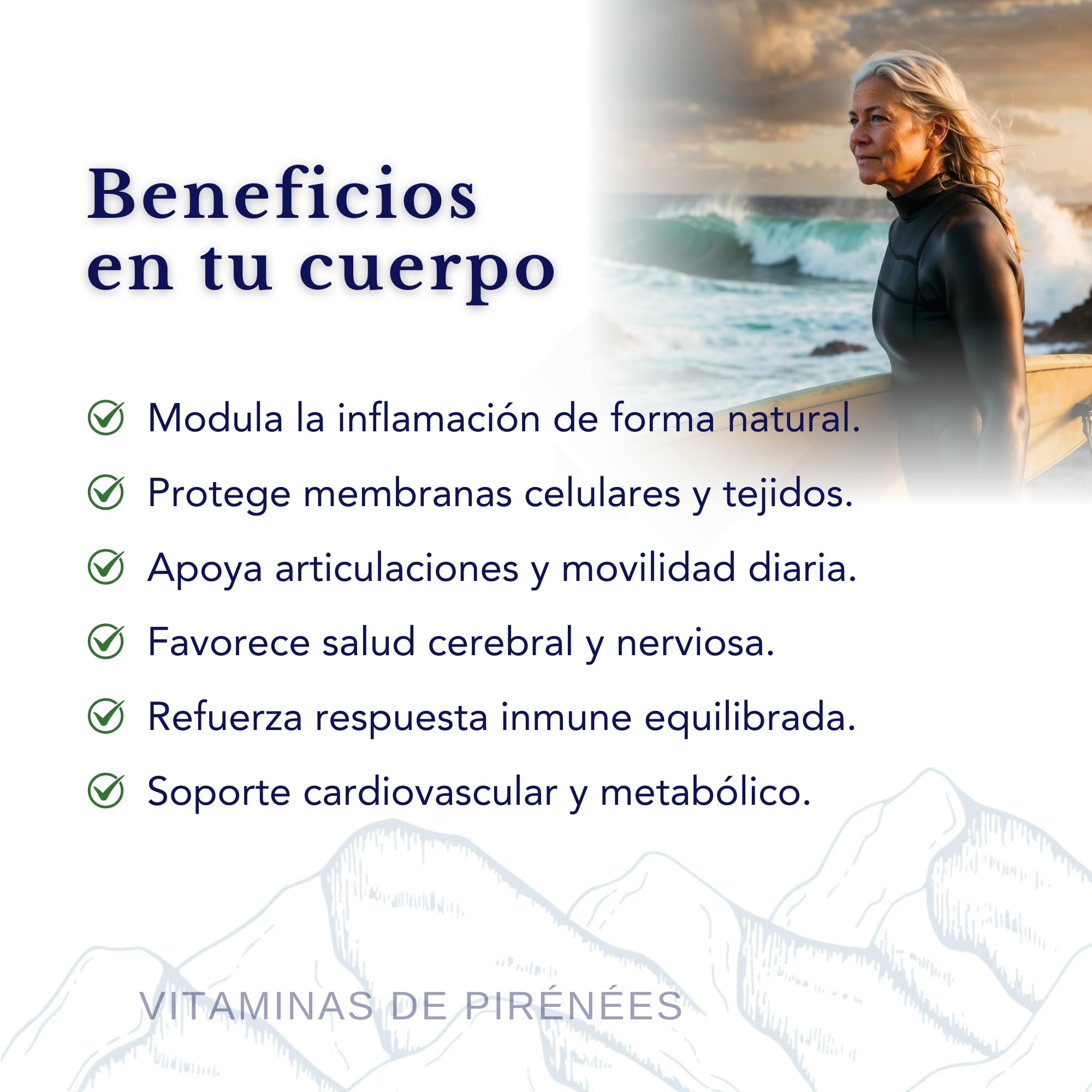 Omega 3 TG y Curcuma con Jengibre y Pimienta negra – SmartAbsorb™ | Fórmula esencial para apoyo inmunitario. Reduce la inflamación y ayuda al cuerpo a mantenerse en equilibrioI | 56 Dosis Diarias