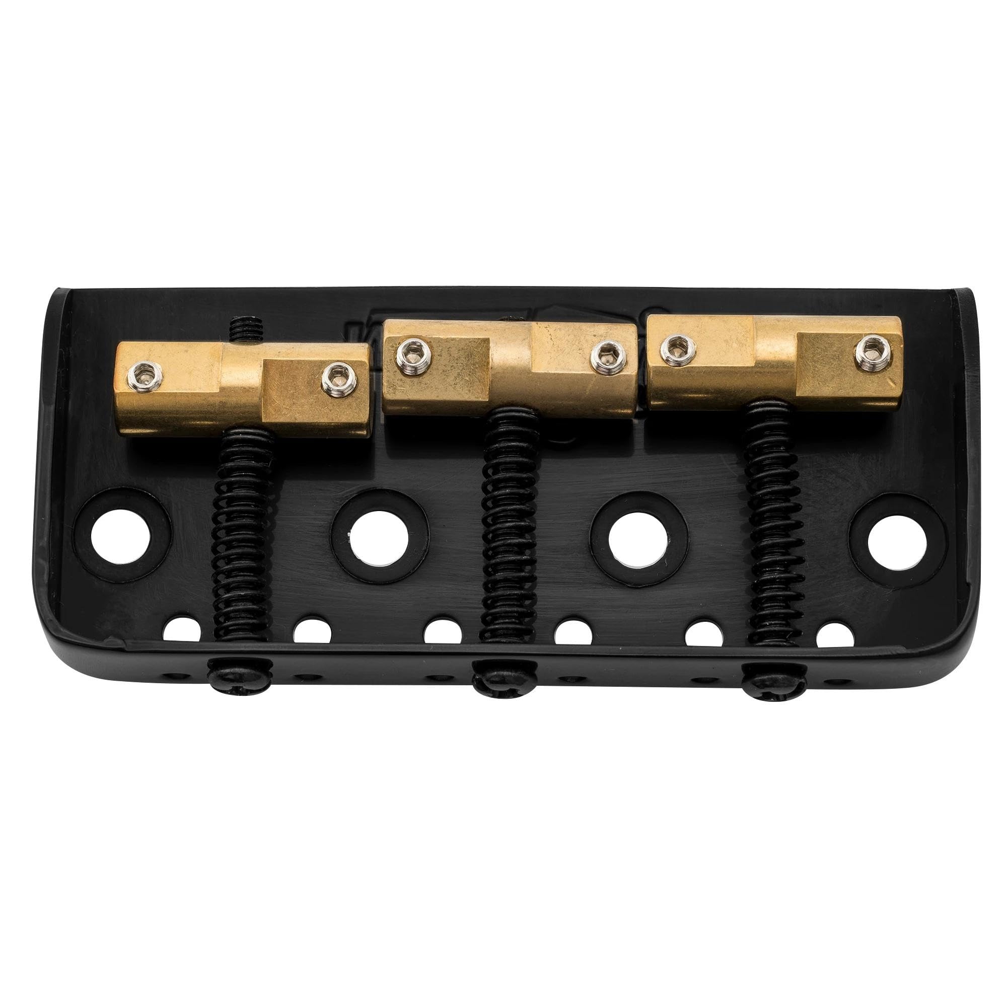 mostek gitarowy Mostek krótki 54 mm mosiądz 3 siodełka do gitary elektrycznej z podwójną cewką