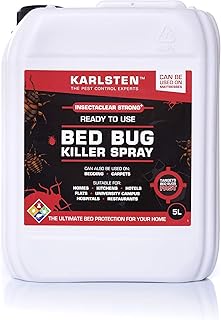 Karlsten Bed Bug Killer – Ultra Strong Pest Control Spray – Pro Bed Bug Protection – (5 Litres)