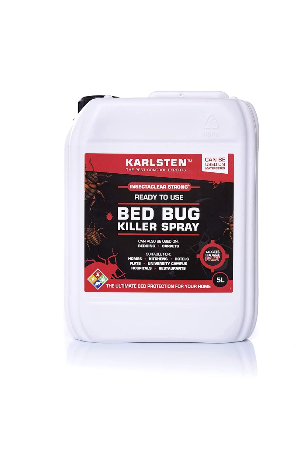 Karlsten Bed Bug Killer Ultra Strong Pest Control Spray Pro Bed Bug