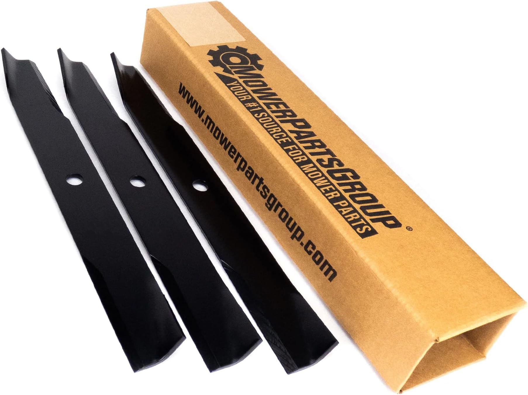 MowerPartsGroup (3) Blades for 50" Cut Std. Decks Dixon & Gravely Pro 150, Pro 300, Pro 200, 539126276
