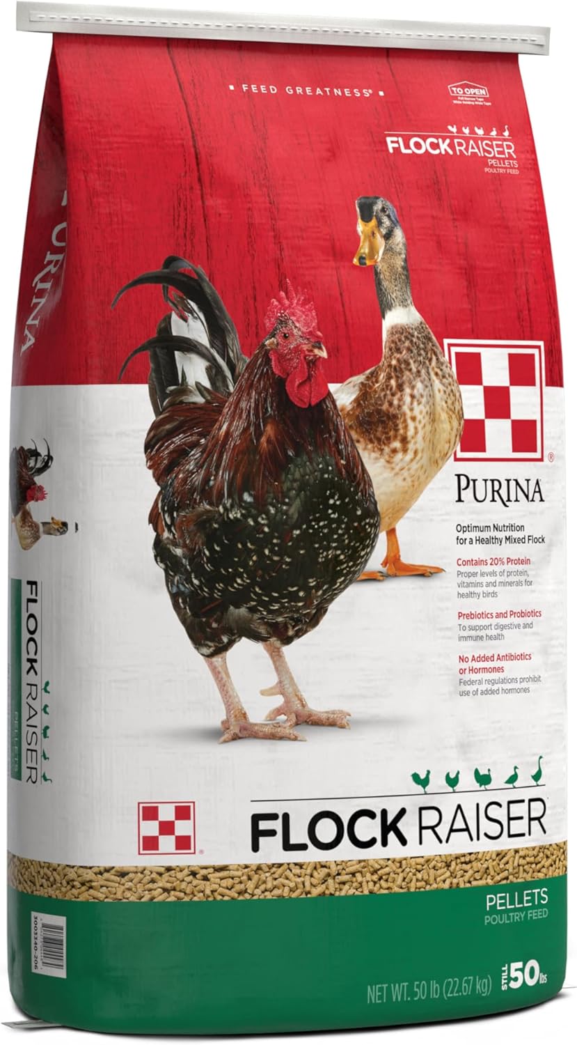 Purina Animal Nutrition Purina Flock Raiser Pellets 50lb