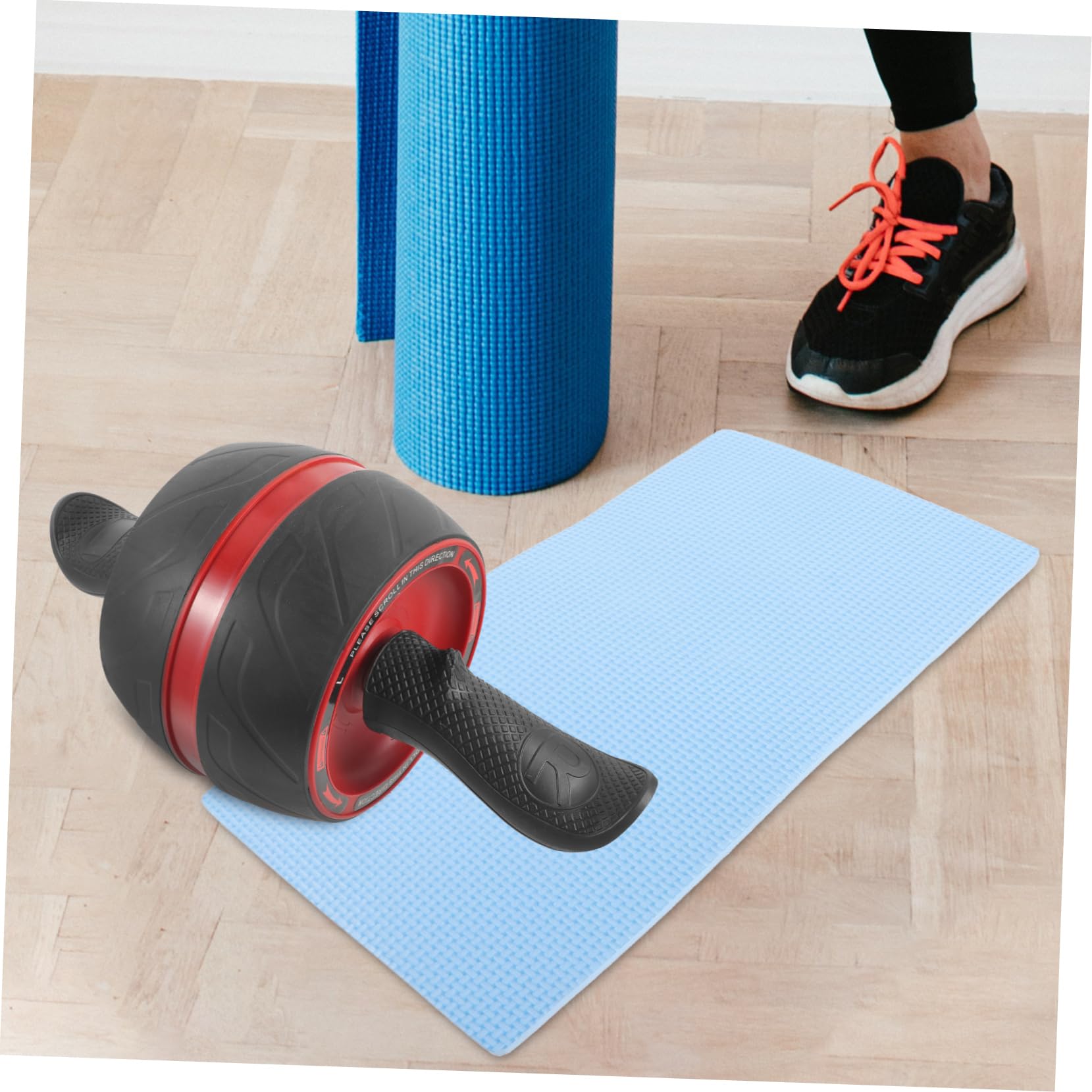 1 Pc attrezzature per esercizi comode attrezzature per il fitness ruota del fitness attrezzature per l'allenamento ruota del ab gli sport rotella di scorrimento AbS