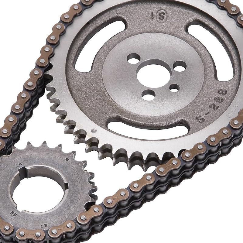 Kit de corrente de distribuição Edelbrock 7800 em alumínio – 1 unidade