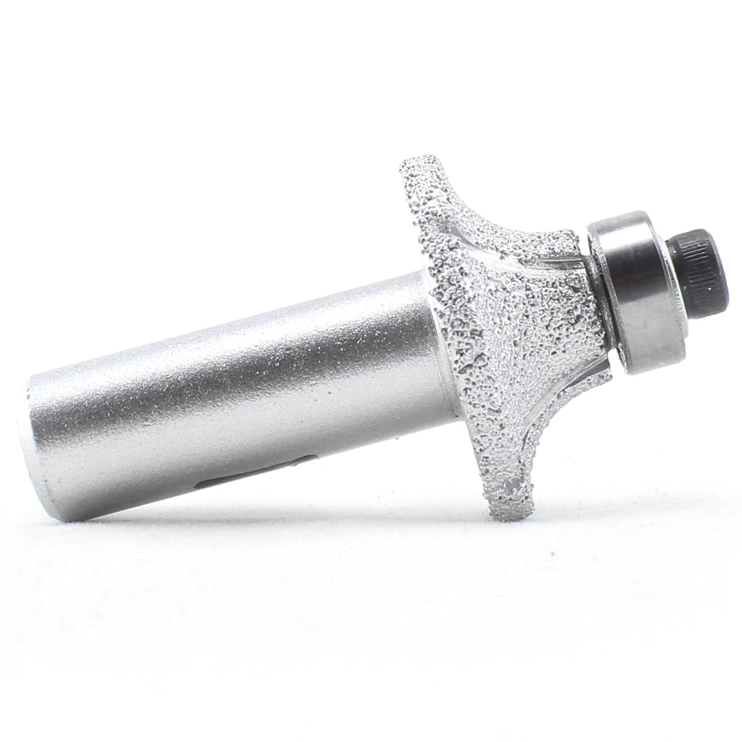 ILOVETOOL Head Radius 8mm Diamond Brazed Router Bit 1/2-Inch Shank with Bearing