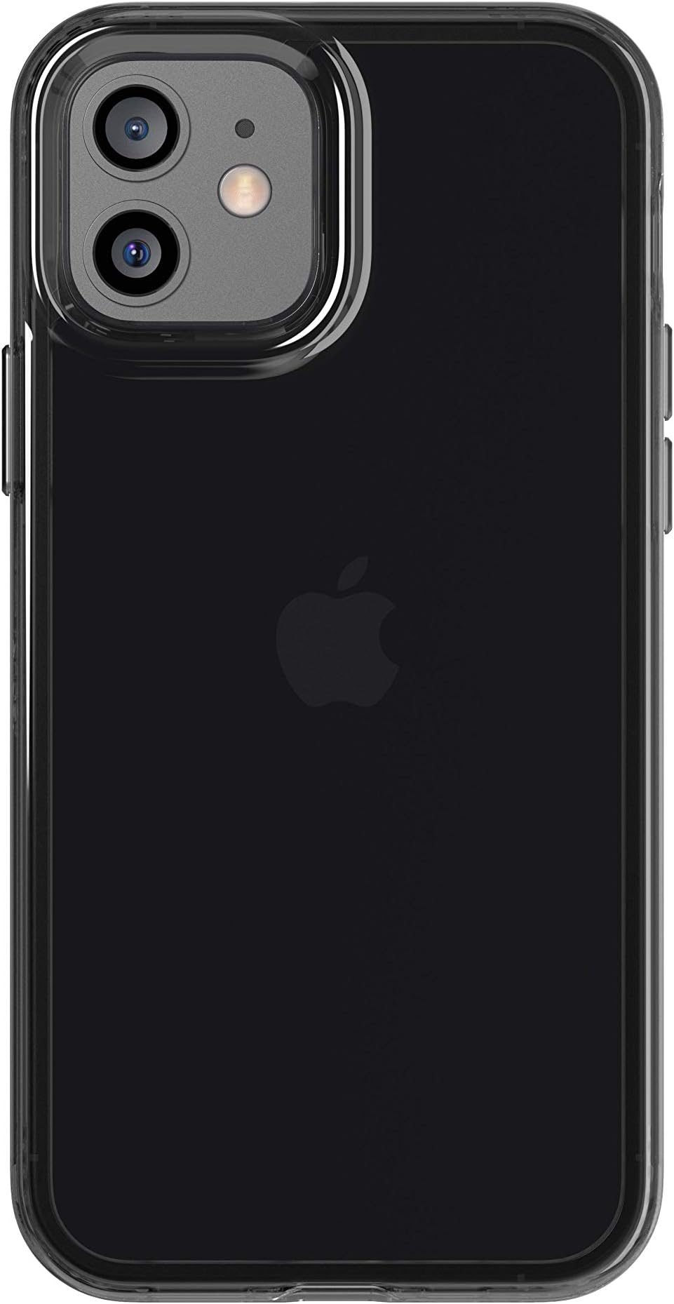 tech21Evo Tint Phone Case for Apple iPhone 12 and 12 Pro 5G with 12 ft. Drop Protection, Carbon