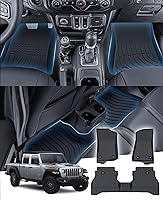 Vista 18 de Alfombrillas Sunsdrew para 2022 2023 2024 Hyundai Ioniq 5 TPE Tapa de maletero para todo tipo de clima, inodoro, antideslizante, forros de piso