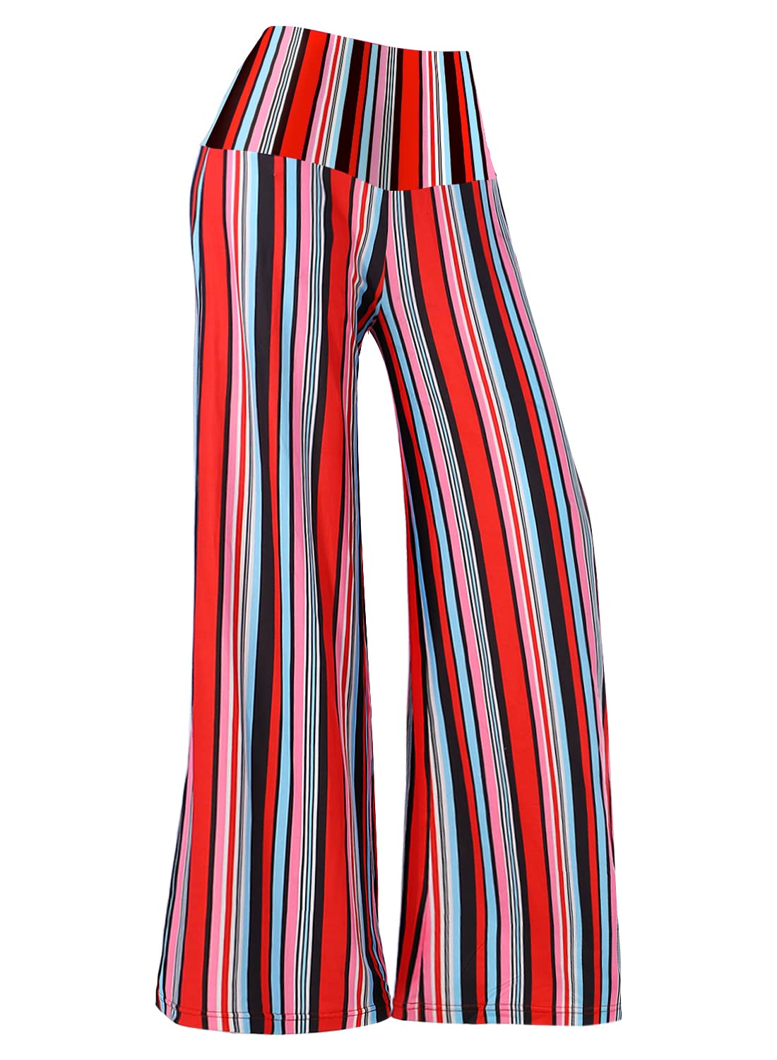 Arolina Women's Stretchy Wide Leg Palazzo Lounge Pants Casual Comfy High Waist Palazzo Pants