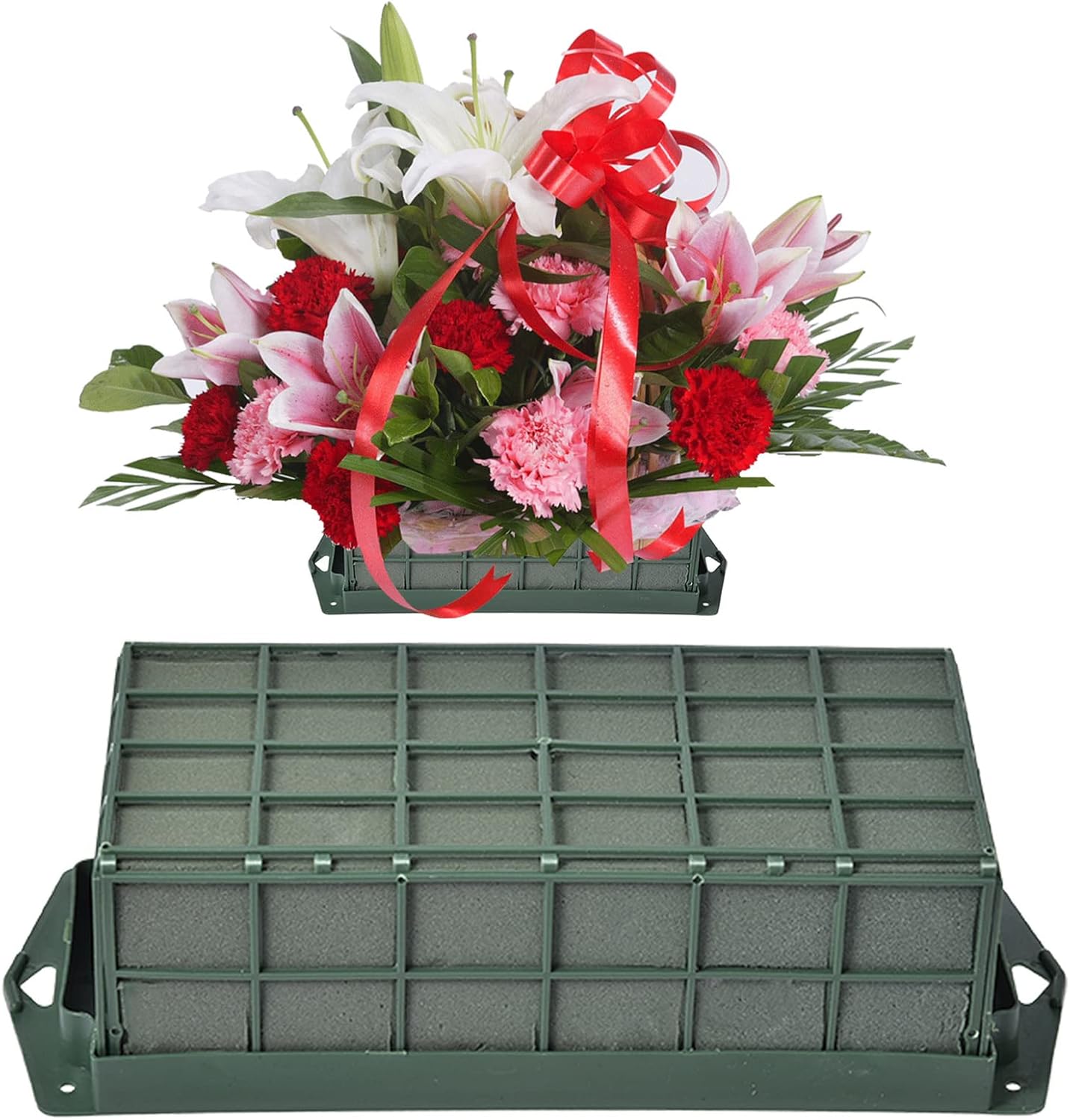Cucimfew Floral Foam Cages Holder, Floral Foam Blocks, Dry
