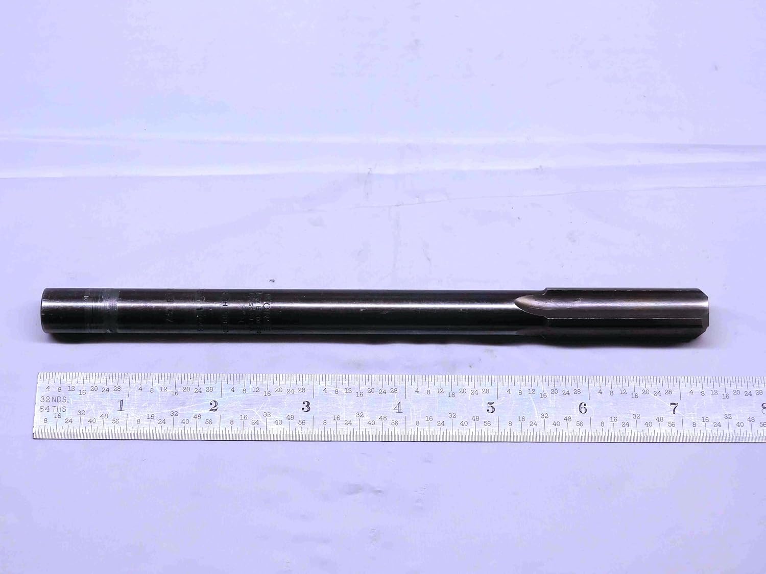 0.6009 O.D. HSS Chucking Reamer 4 Flute .6009 19/32 .5938 +.0071 Oversize - CL0113BD4