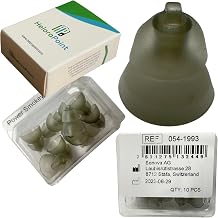 Phonak Power Smokey Hearing Aid Domes 4.0 Small Size S 10 Domes in 1 Pack Compatible with Hearing Aids Comfortable for Daily Use 054-1993