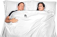 Vista 10 de Pike Trail Forro para saco de dormir: sábana de viaje y campamento, inserto ligero y compacto con cremallera de longitud completa