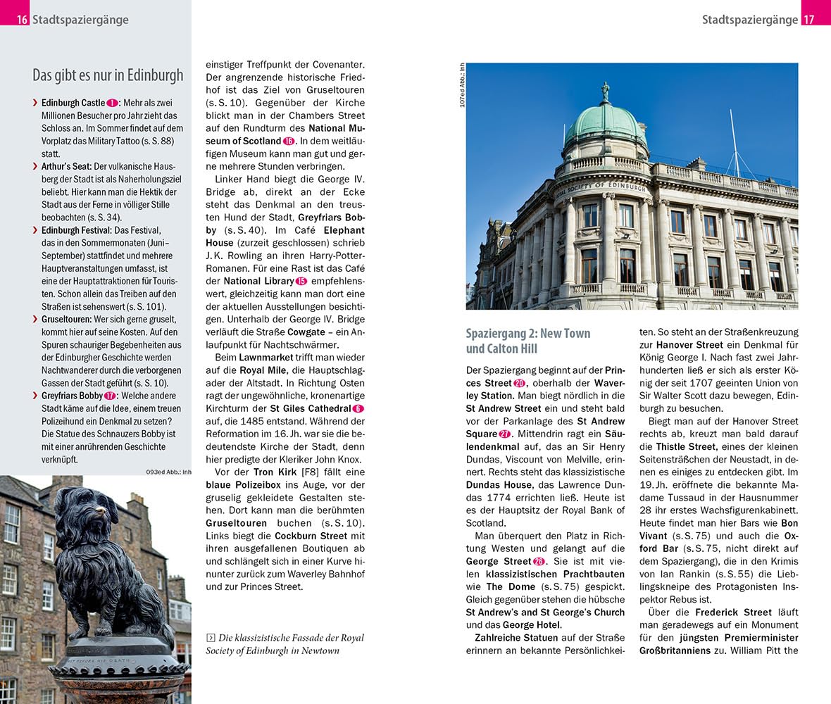 Reise Know-How CityTrip Edinburgh: Reiseführer mit Stadtplan und kostenloser Web-App