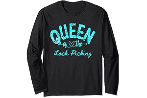 Queen Of Lock Picking: The Ultimate T-Shirt For Security Enthusiasts