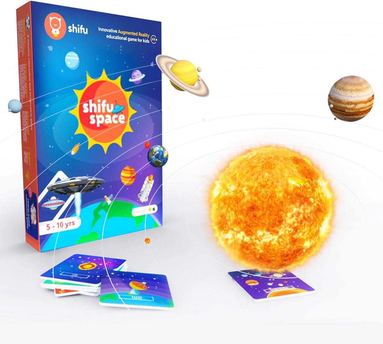 ShifuSpace Augmented Reality Learning Games - iOS & Android (60 Profession cards)