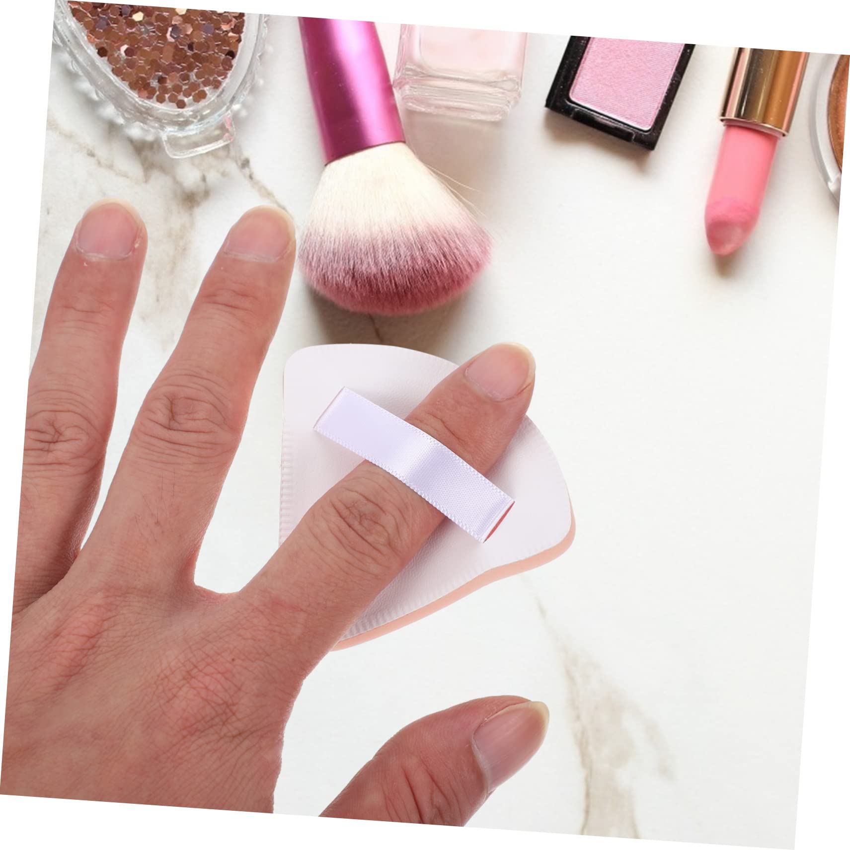 BELLIFFY 4Pcs Beauty Versatile Makeup Tools for Smooth Application Dry Wet Use for Loose Mineral Powders for Home and Salon Use