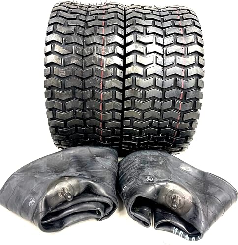 Miniatura 7 de 2 13X6.50-6 Turf Lawn Mower Tractor Tires W Tubes HD 13x650x6 13 650 6