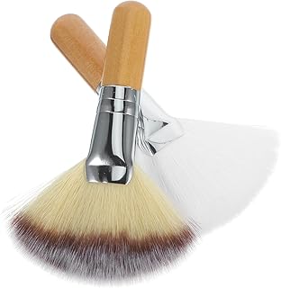 Vaguelly Juego de 2 brochas de maquillaje con...