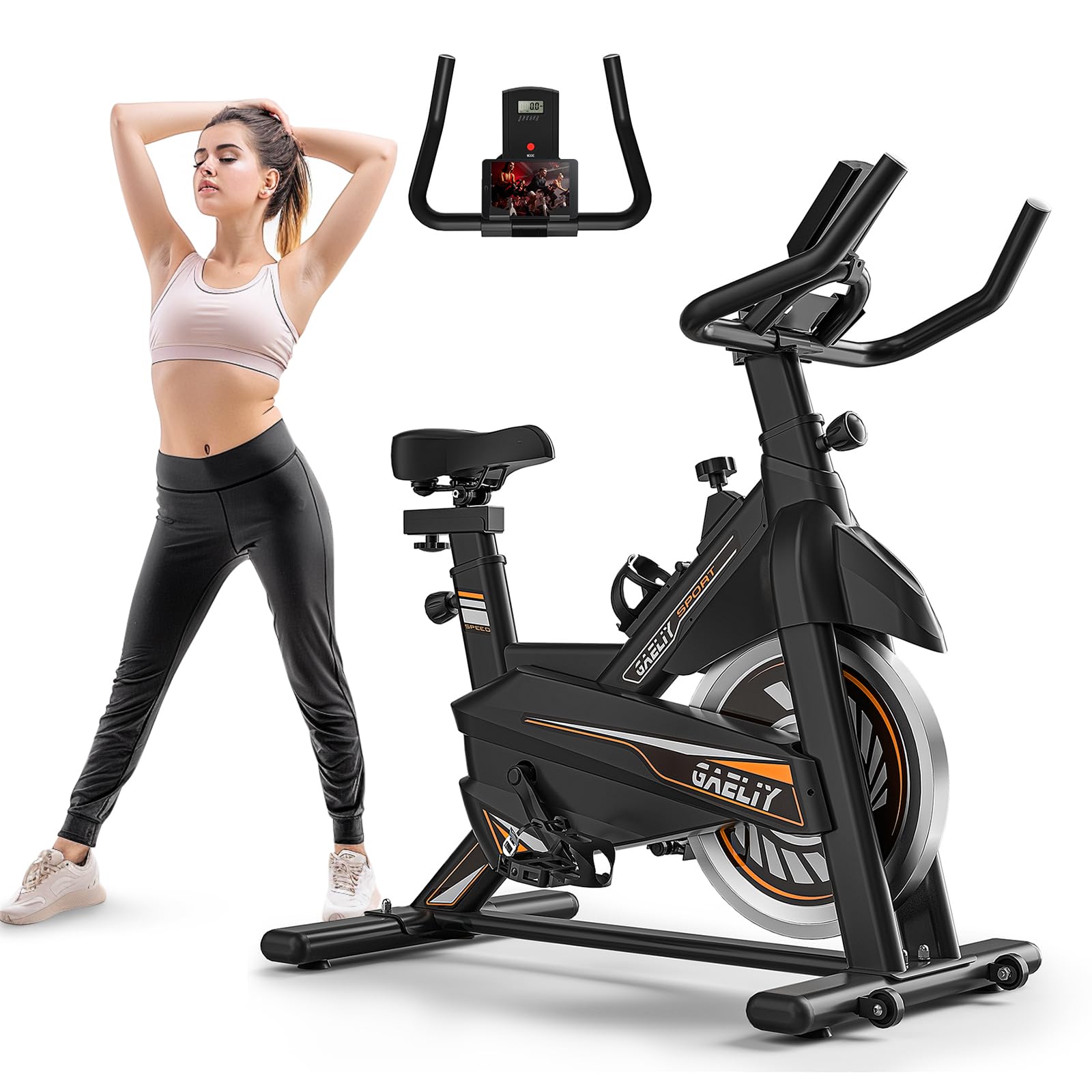 Cross Trainer Carl Lewis Spin Bike Carl Lewis Exercise Bike Store