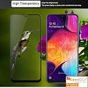 OpenTech® Military-Grade Tempered Glass Screen Protector Compatible for Samsung Galaxy F41 / M21 / M31 / M30s / M30 / A30 / A50 / A50s Edge to Edge Coverage with Easy Installation kit gallery image