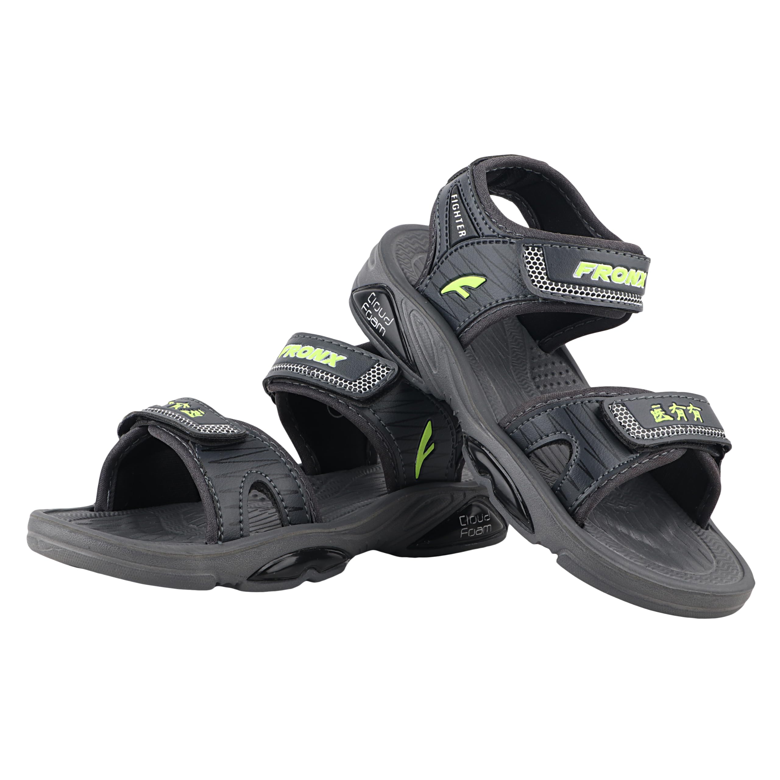 LEVOT-BEETA-5-GREY-P.GREEN FASHIONABLE SLIP ON SLIPON STYLISH CASUAL SANDALS FOR BOYS AND GIRLS(10 Years -11 Years) (B0D7357BGF) Amazon Price History, Amazon Price Tracker