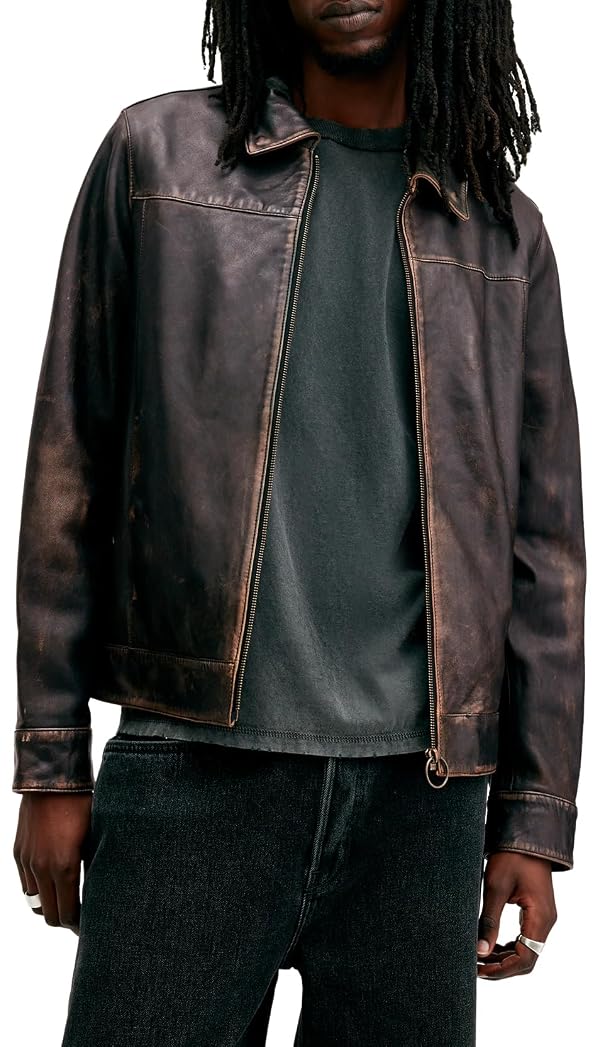 AllSaints Men's Alkan Jacket Vintage Black M by AllSaints - Image 4