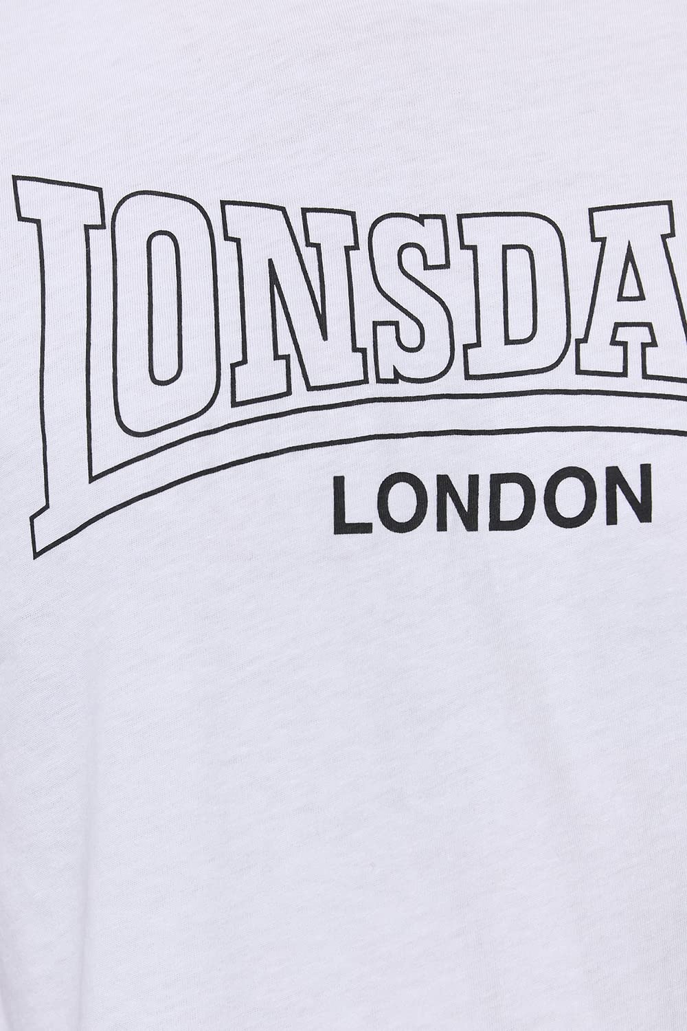 Lonsdale Herren T-Shirt Normale Passform Dreierpack BEANLEY